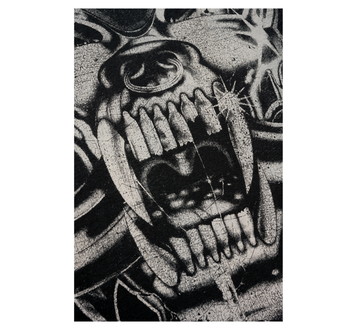 Brandit Motörhead Warpig Print тениска, черна