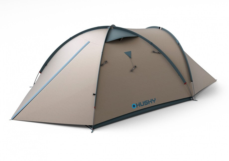 Husky Bizon 3 Classic family tent for 3 persons, light grey