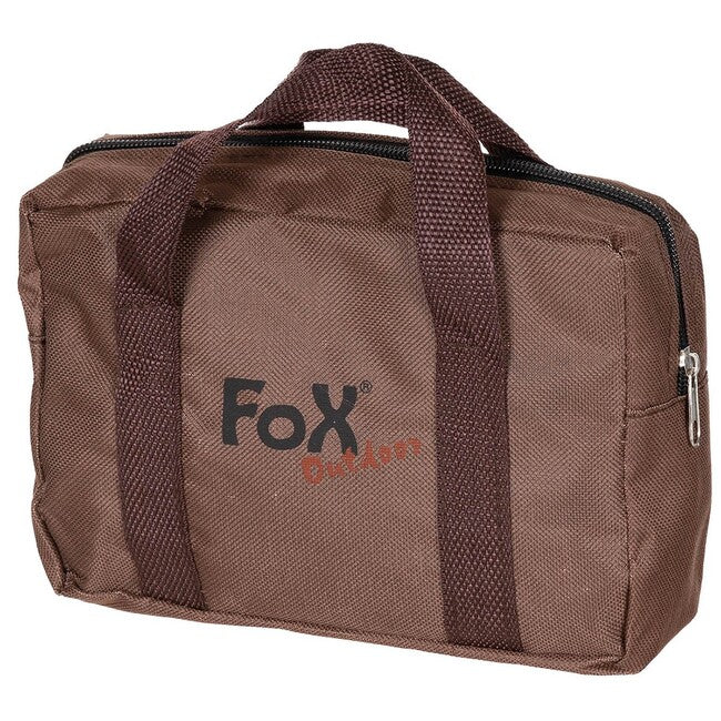 Fox Outdoor пътен сгъваемо барбекю с решетка от неръждаема стомана