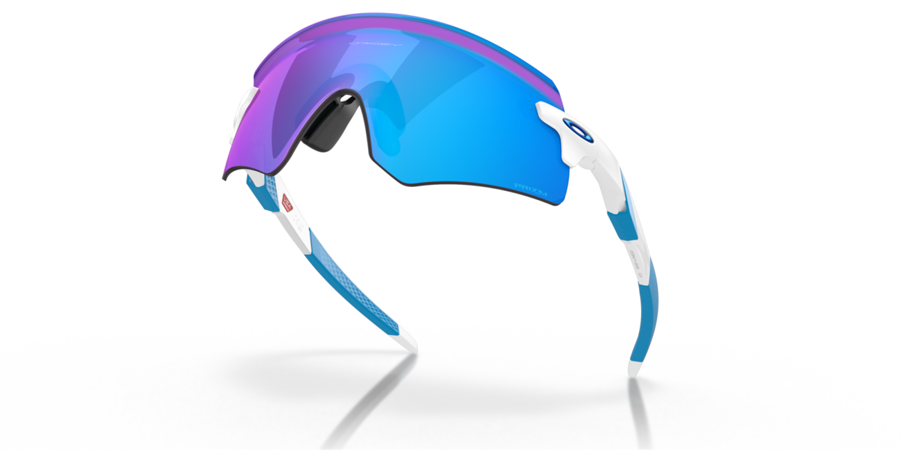 Oakley ENCODER слънчеви очила с рамка Polished White и стъкла Prizm Sapphire