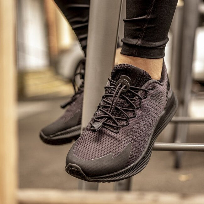 Lock Laces шнура за обувки, черна solid