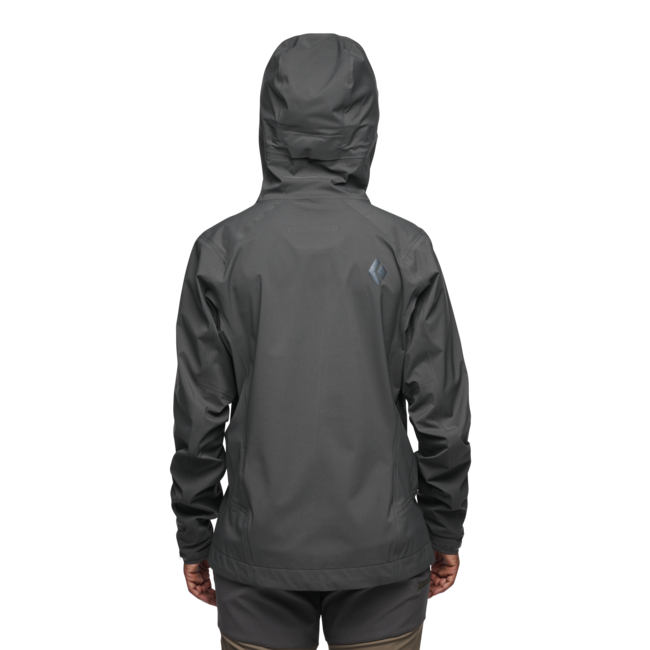 Black Diamond Highline Stretch Shell непромокаемо яке, дамско, антрацит