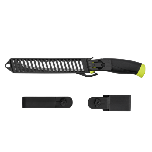 Morakniv Fishing Comfort Scaler 150 рибарски нож, черен/лайм