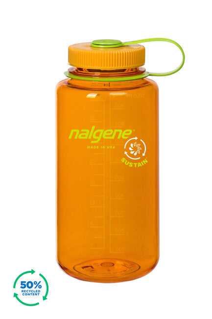 Nalgene WM Sustain бутилка за вода 1 л, клементина