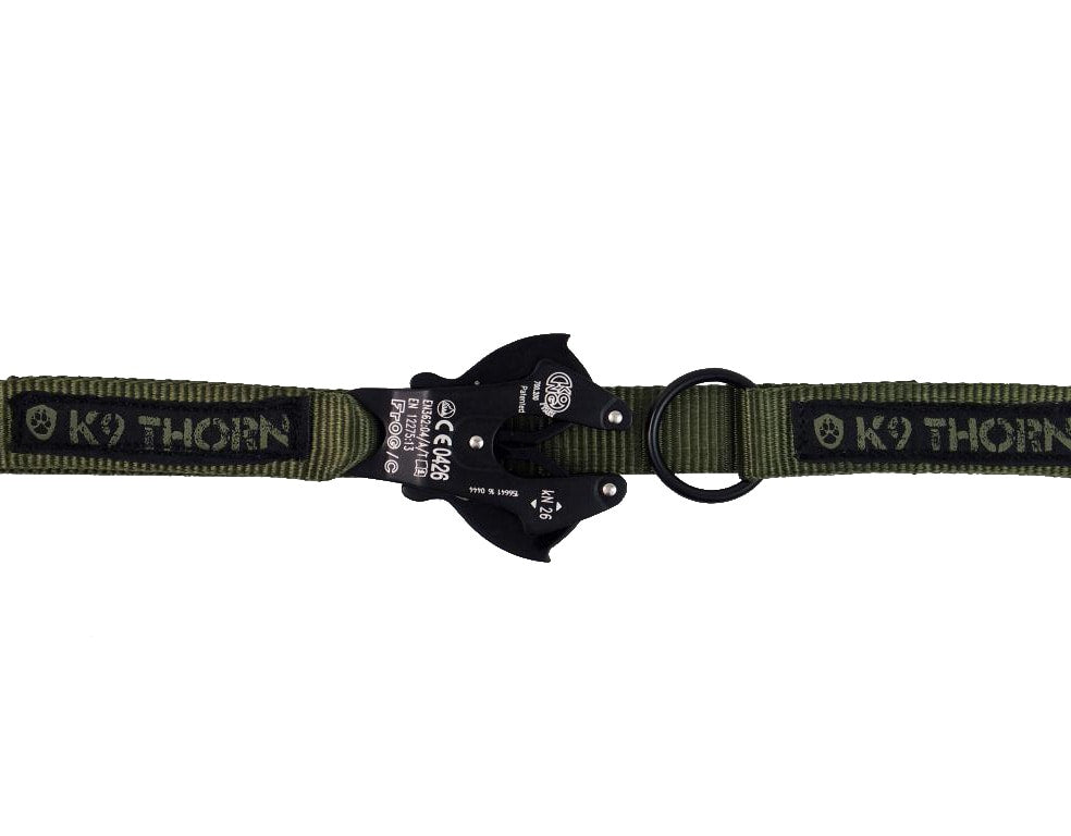 K9 Thorn Kong Frog vodítko, olivové, 150 cm