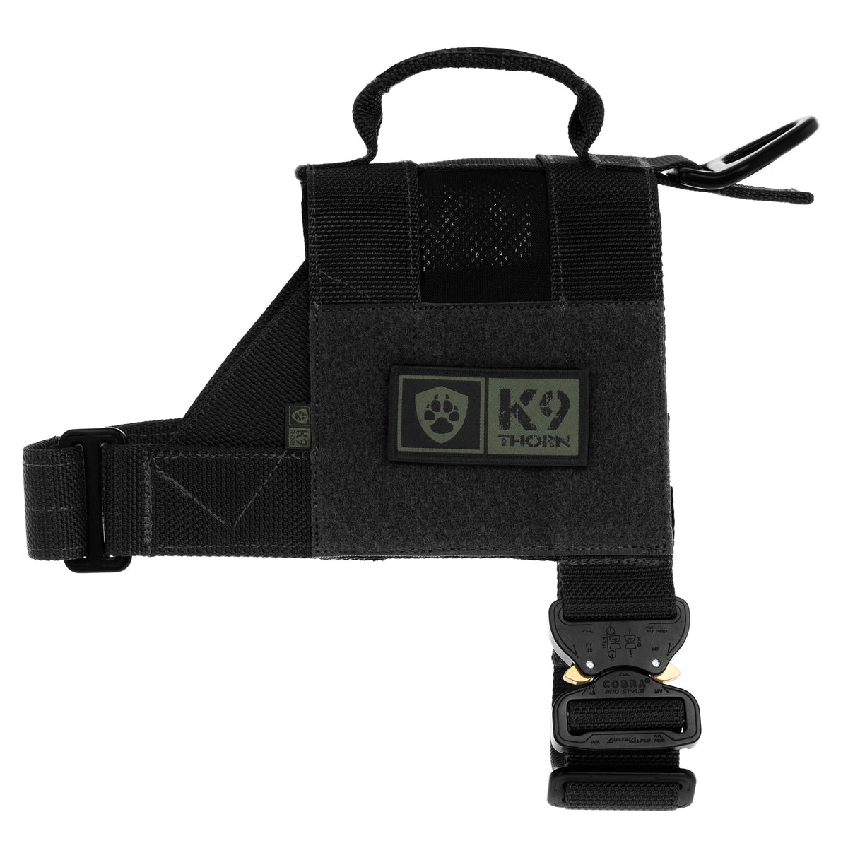 K9 Thorn Bravo postroj, čierny