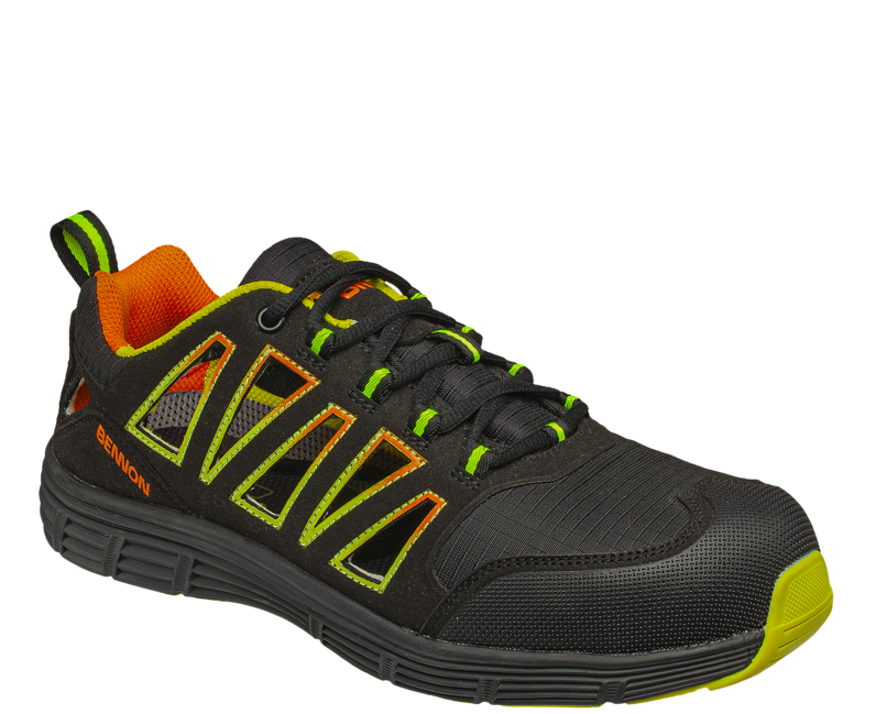 BENNON REBEL S1P ESD Low спортни полуобувки, зелена