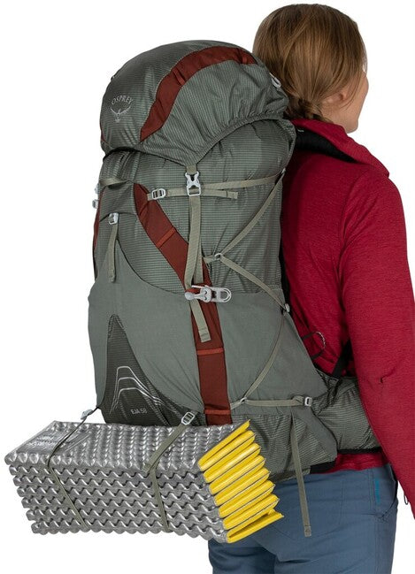 OSPREY EJA 58 туристическа раница, cloud сив