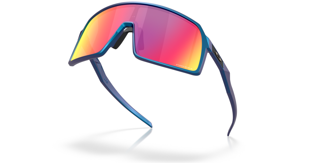 Oakley SUTRO слънчеви очила с рамка Matte Cyan/Син Colorshift и със стъкла Prizm Road, Steel
