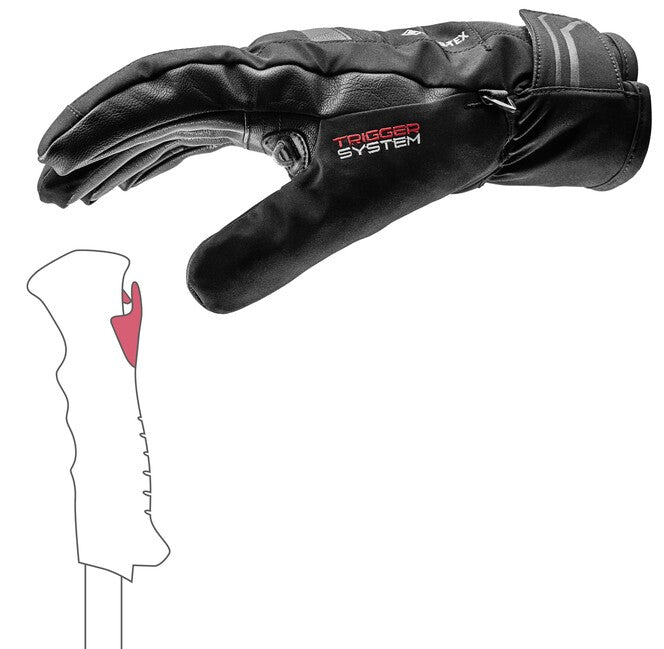 LEKI Shield 3D GTX ръкавици зимни, черни