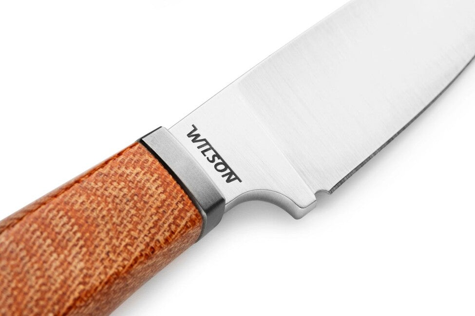 Lionsteel WILLY WL1 нож с твърдо острие с дръжка от миcarty CVN