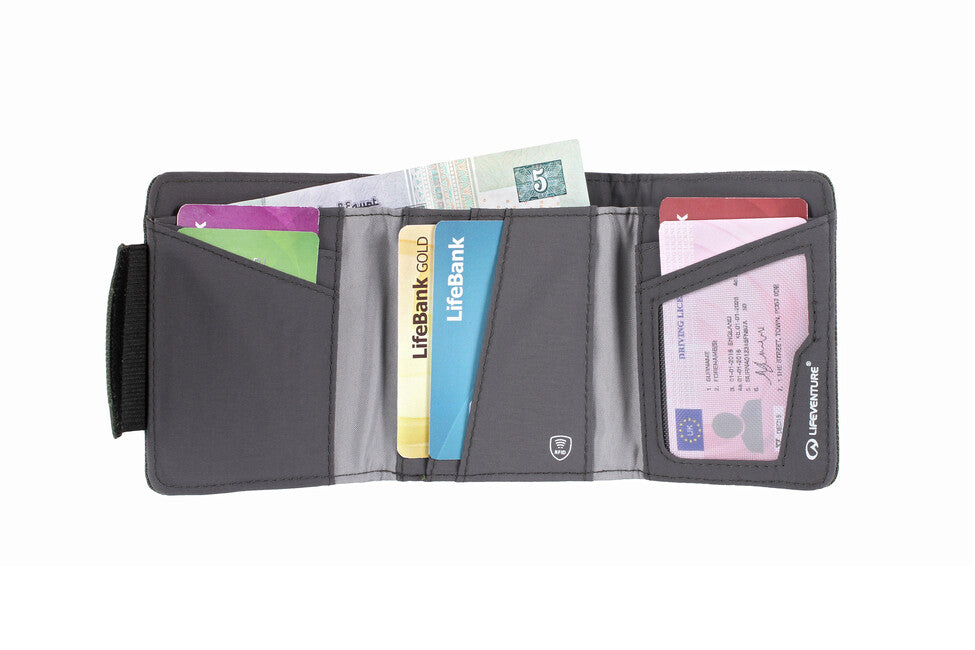 Lifeventure RFID портфейл, сив