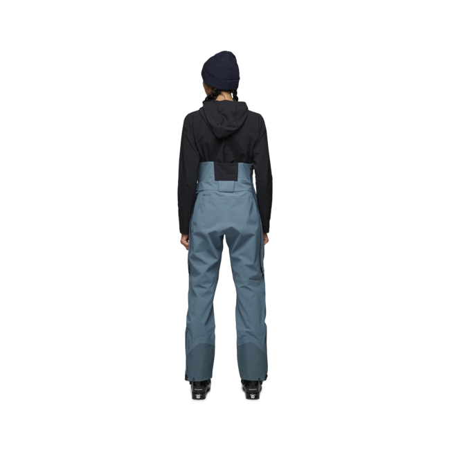 Black Diamond Recon Stretch Bibs панталон дамски с тракми, поточно синьо