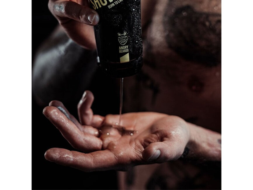 Angry Beards Urban Twofinger душ гел за тяло и топки, 50 ml