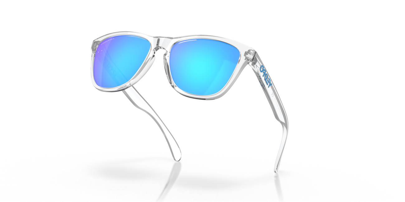 Oakley FROGSKINS слънчеви очила с рамка Crystal Clear и със стъкла Prizm Sapphire Iridium 55