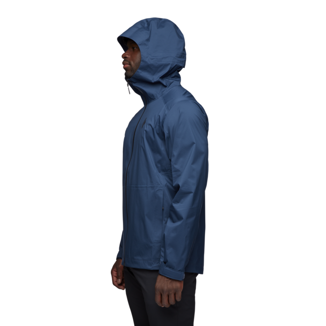 Black Diamond Stormline Stretch Rain Shell непромокаемо яке, мъжко, индиго