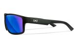 Wiley X Peak слънчеви очила Captivate Polarized, матно черни, синьо огледално