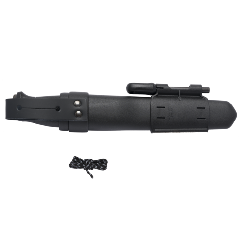 Morakniv Garberg BlackBlade нож за открит въздух със комплект за оцеляване, черен