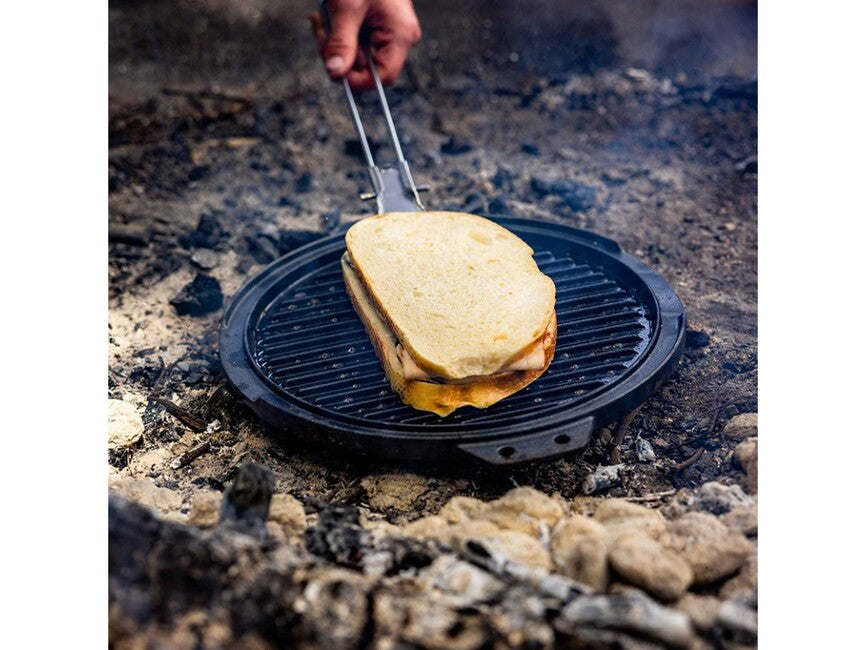 GSI Outdoors Guidecast Griddle двустранен чугунен решетник 300 mm