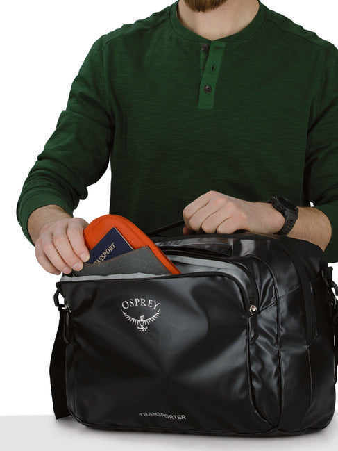 OSPREY TRANSPORTER CARRY-ON BAG чанта за рамо, черна