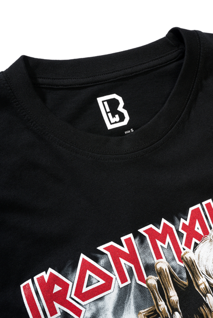 Brandit Iron Maiden тениска Number of Beast II, черна