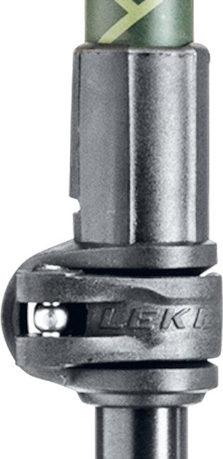 LEKI Legacy Lite AS трекинг палки, манго-маслиненозелено-бутилково зелено, 100 - 135 cm