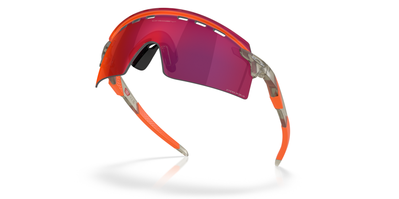 Oakley ENCODER STRIKE VENTED слънчеви очила с рамка Matte Grey Ink и със стъкла Prizm Road, Metal, 39