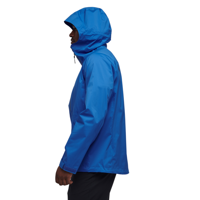 Black Diamond Stormline Stretch анорак непромокаемо яке, мъжко, син дрифтър