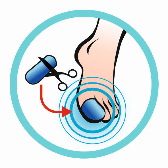 Sidas Gel Toe Cap гелов наръчник за пръст