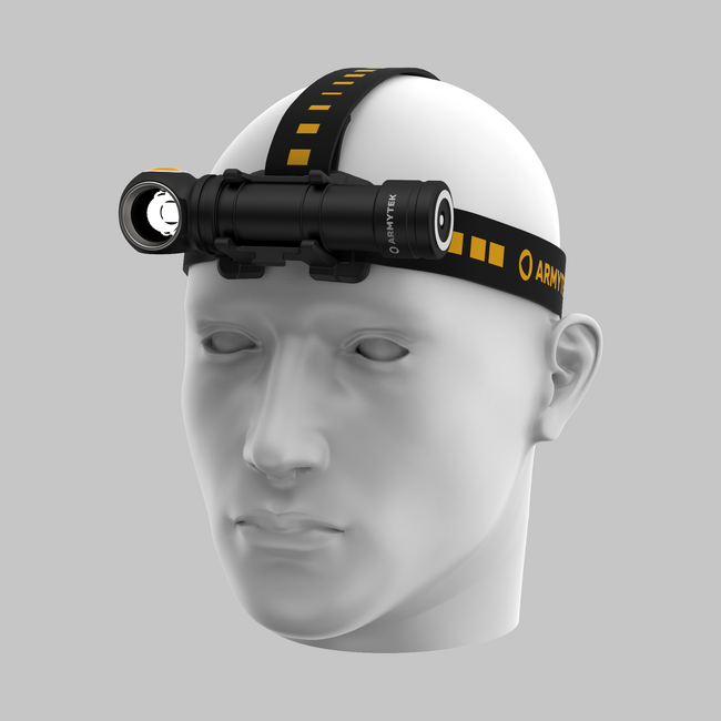 ArmyTek Wizard C2 Pro Max LR джобен фенер LED с фиксатор за колан, с калъф, захранване от акумулатор, 4150 lm, бяло