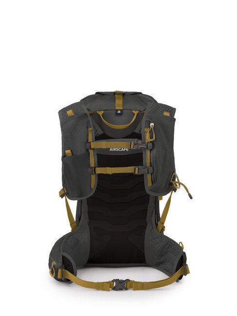 OSPREY TALON VELOCITY 20 туристическа раница, тъмен антрацит/tumbleweed жълт