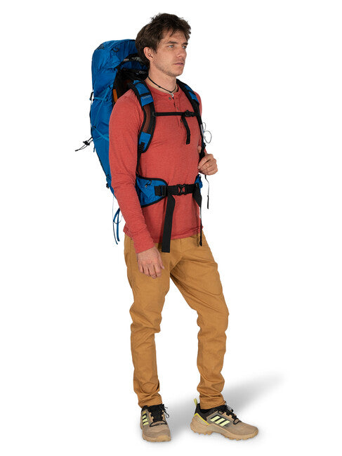 OSPREY EXOS 38 туристическа раница, син ribbon