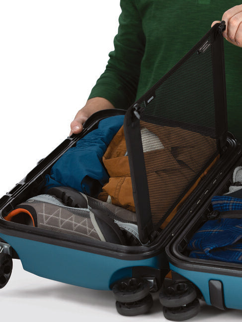 OSPREY TRANSPORTER HARDSIDE CARRY-ON пътен куфар 40L, вентури син