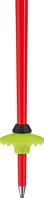 LEKI WCR TBS SL 3D спускащи се ски палки, светлочервена/черна/неонова жълта