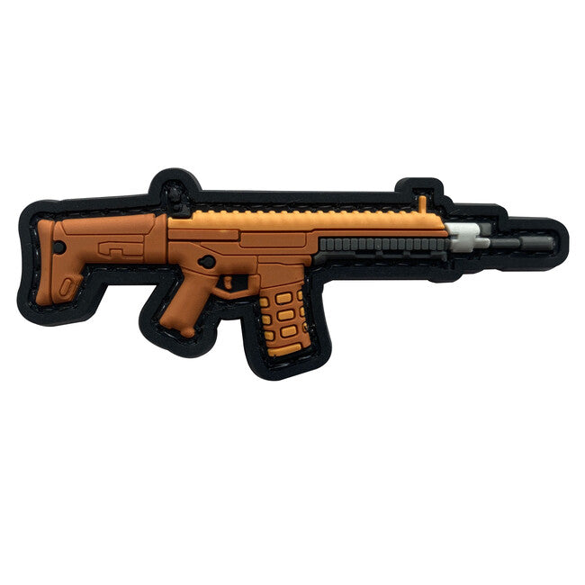 WARAGOD 3D GUN нашивка PVC PATCH