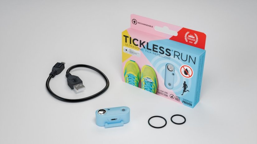 Tickless Run ултразвуков отблъсквач против кърлежи, син