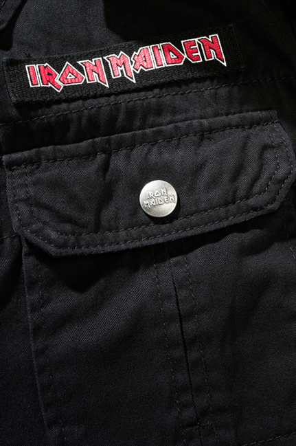 Brandit Iron Maiden NOTB винтидж риза без ръкави, черна