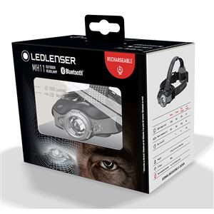 LEDLENSER MH11 фенер за глава, СИВА