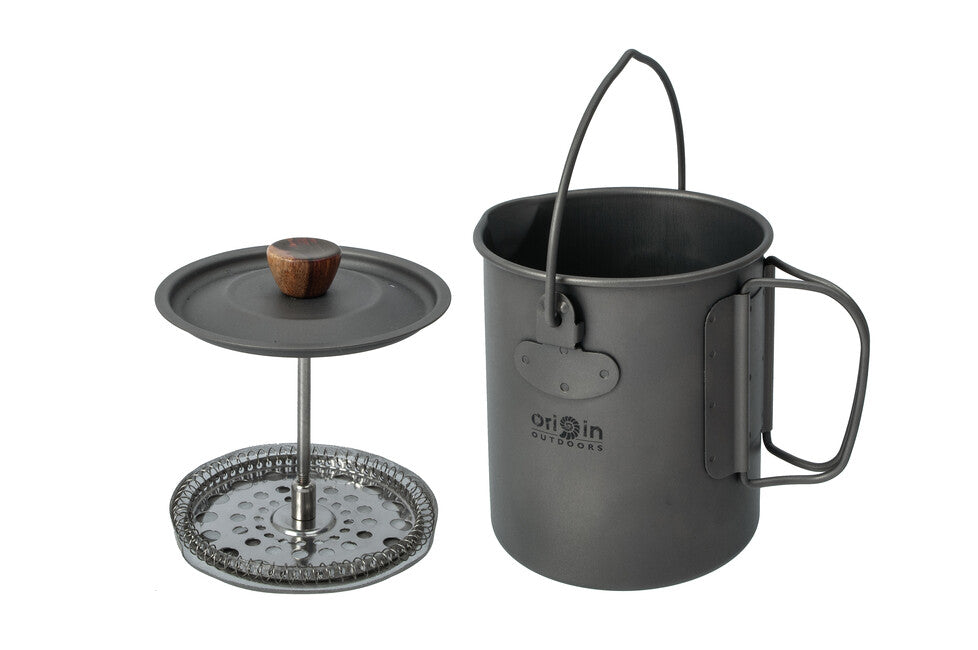 Origin Outdoors Titanium French Press 3 в 1 750 ml