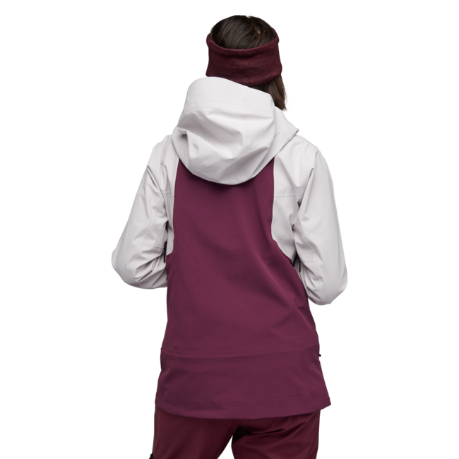 Black Diamond Recon Stretch Ski Shell дамско яке, лед розово-черница