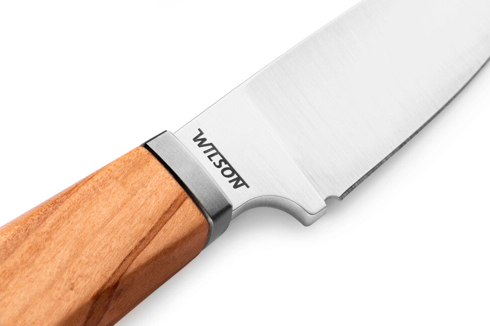 Lionsteel WILLY WL1 UL нож с твърдо острие с дръжка от маслинено дърво