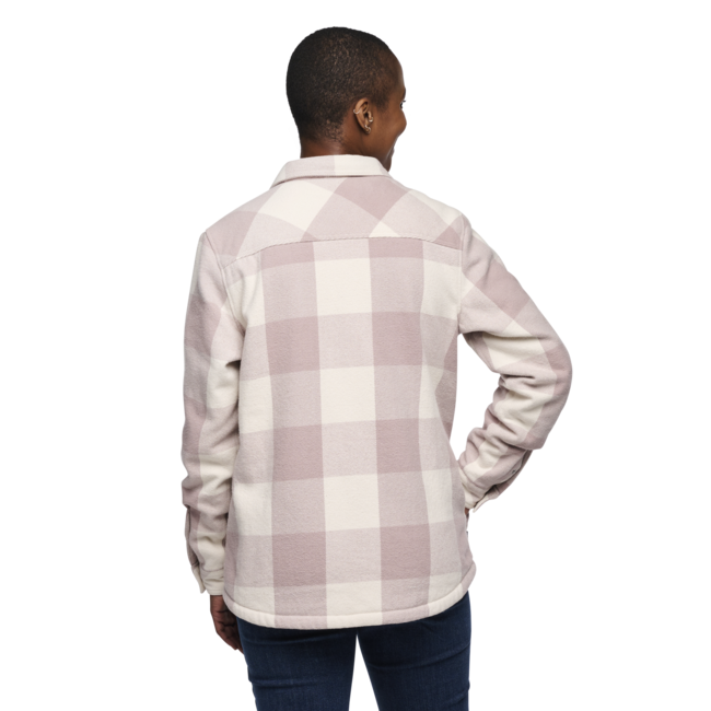 Black Diamond Project Lined Flannel фланелна риза дамска, бледо лилаво-офф бяло каре