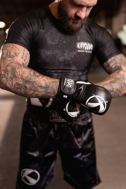 Katsudo Revenge MMA ръкавици, черно бели