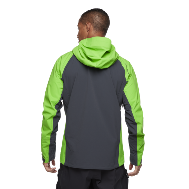 Black Diamond Dawn Patrol Hybrid Shell преходна яке, мъжко, ярко зелено