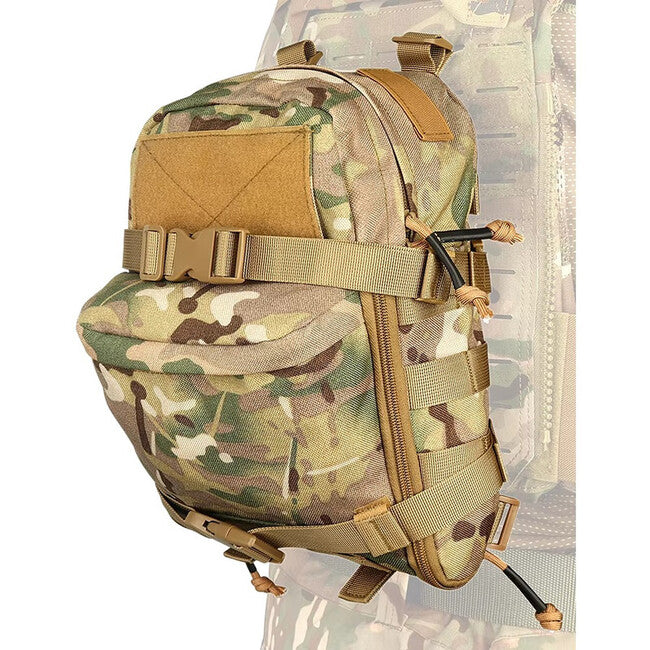 DRAGOWA Tactical Legion чанта тактическа за вода на тактическия елек, CP черна