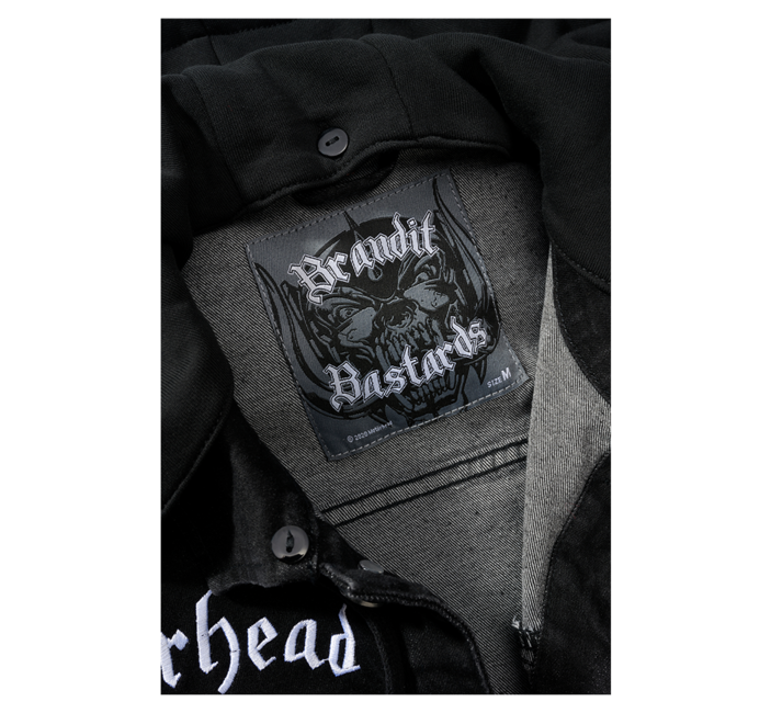 Brandit Motörhead Cradock дънкова яке, черна-черна