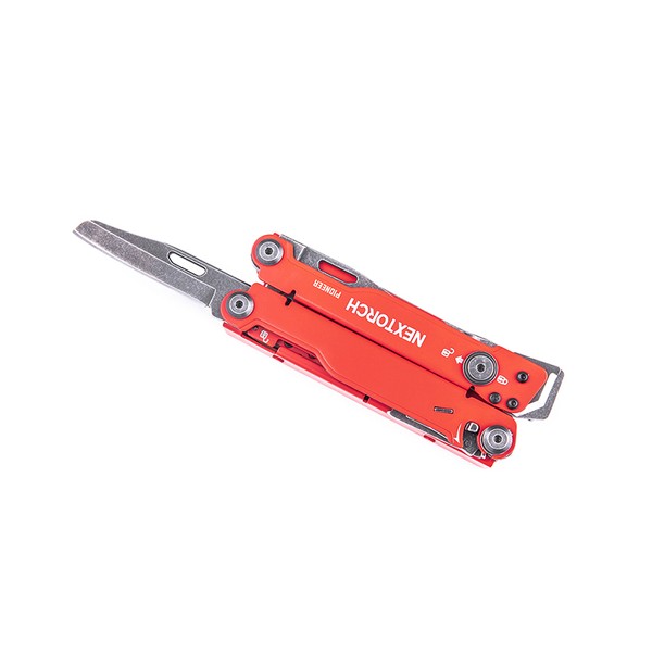 NexTorch® Pioneer MT20RE мултифункционално орудие спасителен edition, червена