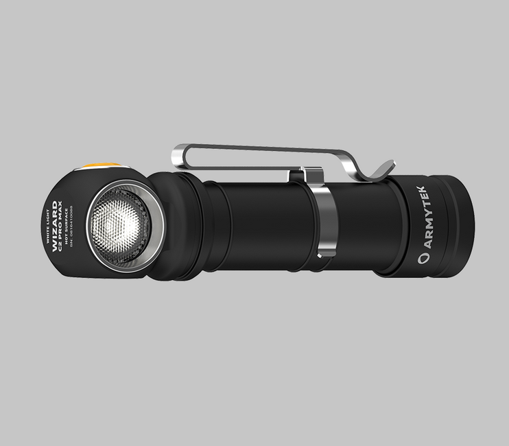 ArmyTek Wizard C2 Pro Max ръчен фенер LED с магнитен държач захранване от акумулатор 1440, бял, 3720 lm