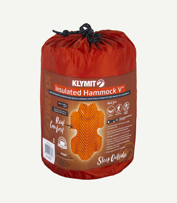 Klymit Hammock V изолирана постелка, червена