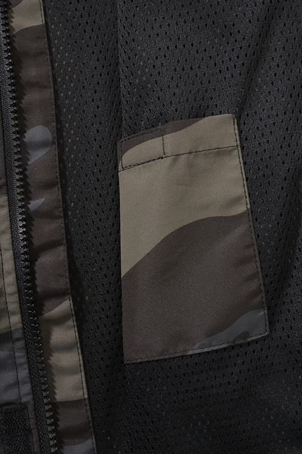 Brandit Summer Frontzip Windbreaker яке детско, тъмен камуфлаж